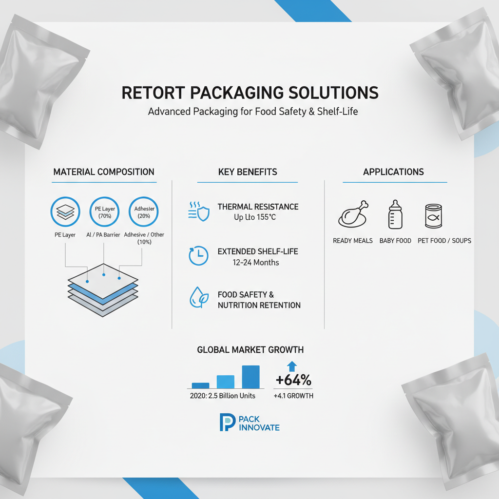 High Performance Retort Bags for Food and Medical Sterilization