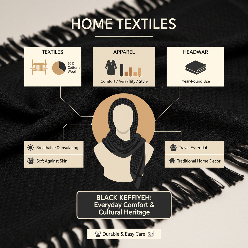 Premium Black Keffiyeh Guide to Cultural Heritage and Quality