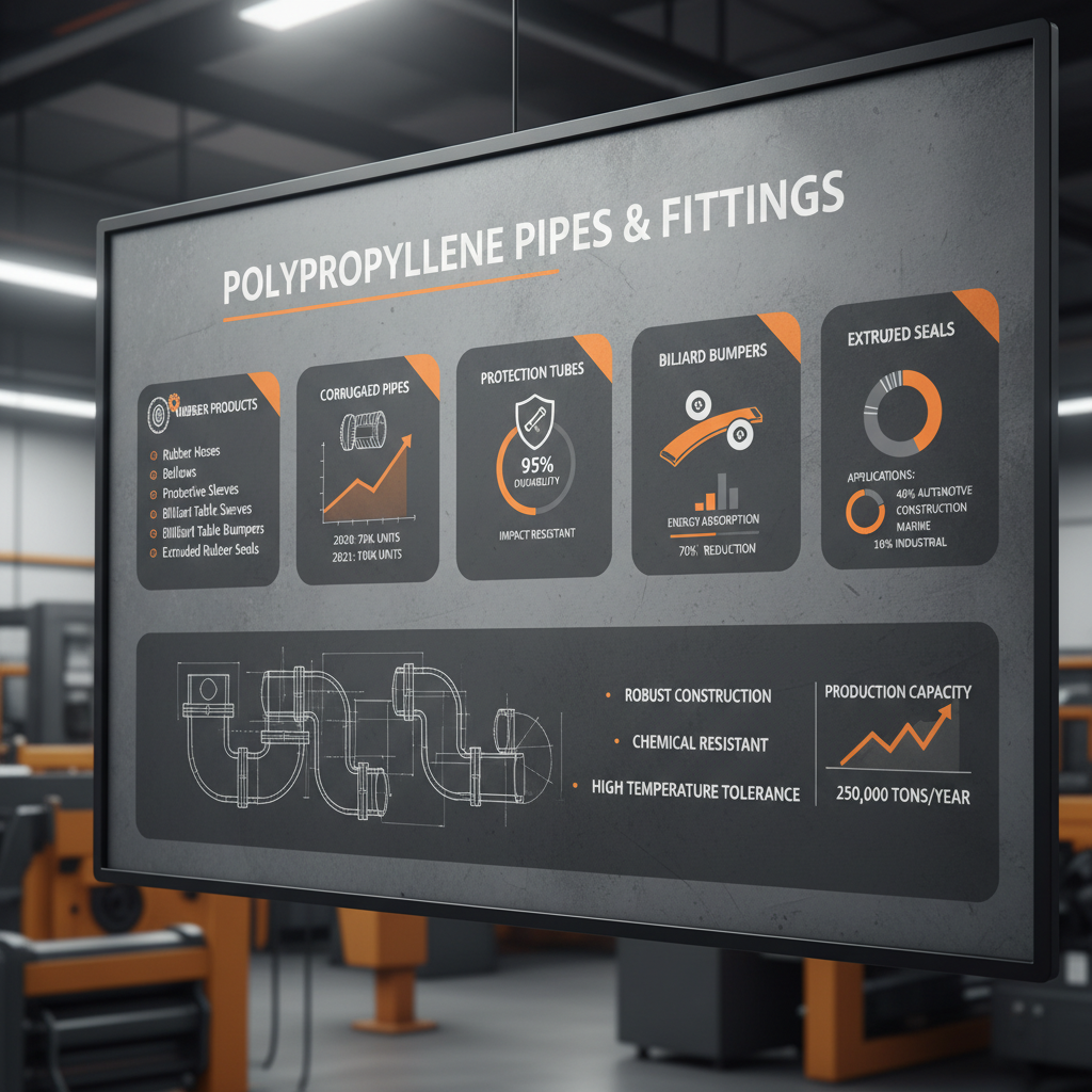 High Performance Polypropylene Pipes and Fittings for Industry