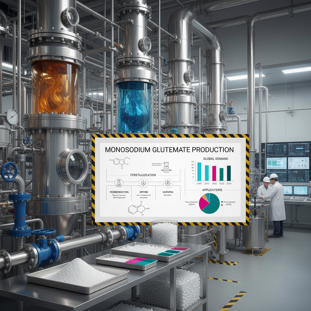 Industrial Applications and Purity of glutamate de monosodium