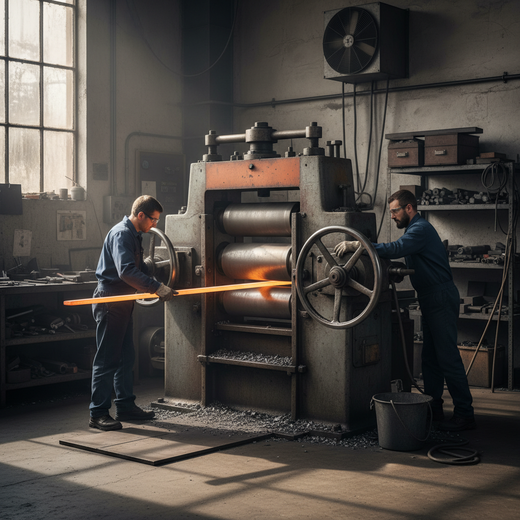 Precision Guide to Using a Manual Rolling Mill for Metalworking