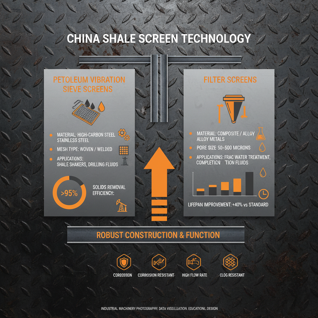 High Performance China Shale Screen for Drilling Solids Control