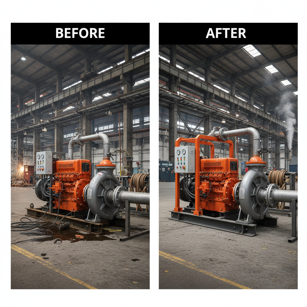 High Performance Diesel Pump for Fire Fighting Systems