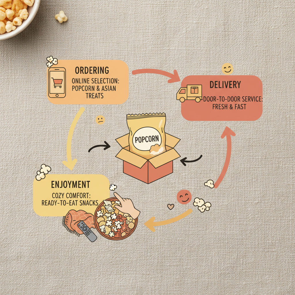 Get Premium Variety of Delicious Asian Snacks Delivered