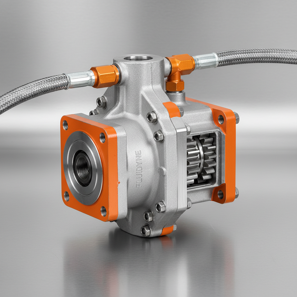 High Efficiency Aluminum Gear Pump for Industrial Hydraulic Systems