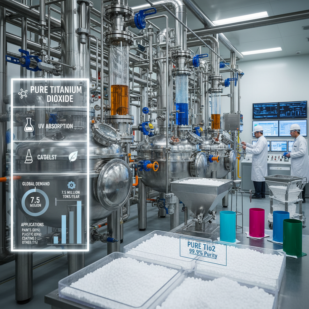 Industrial Applications and Benefits of Pure Titanium Dioxide
