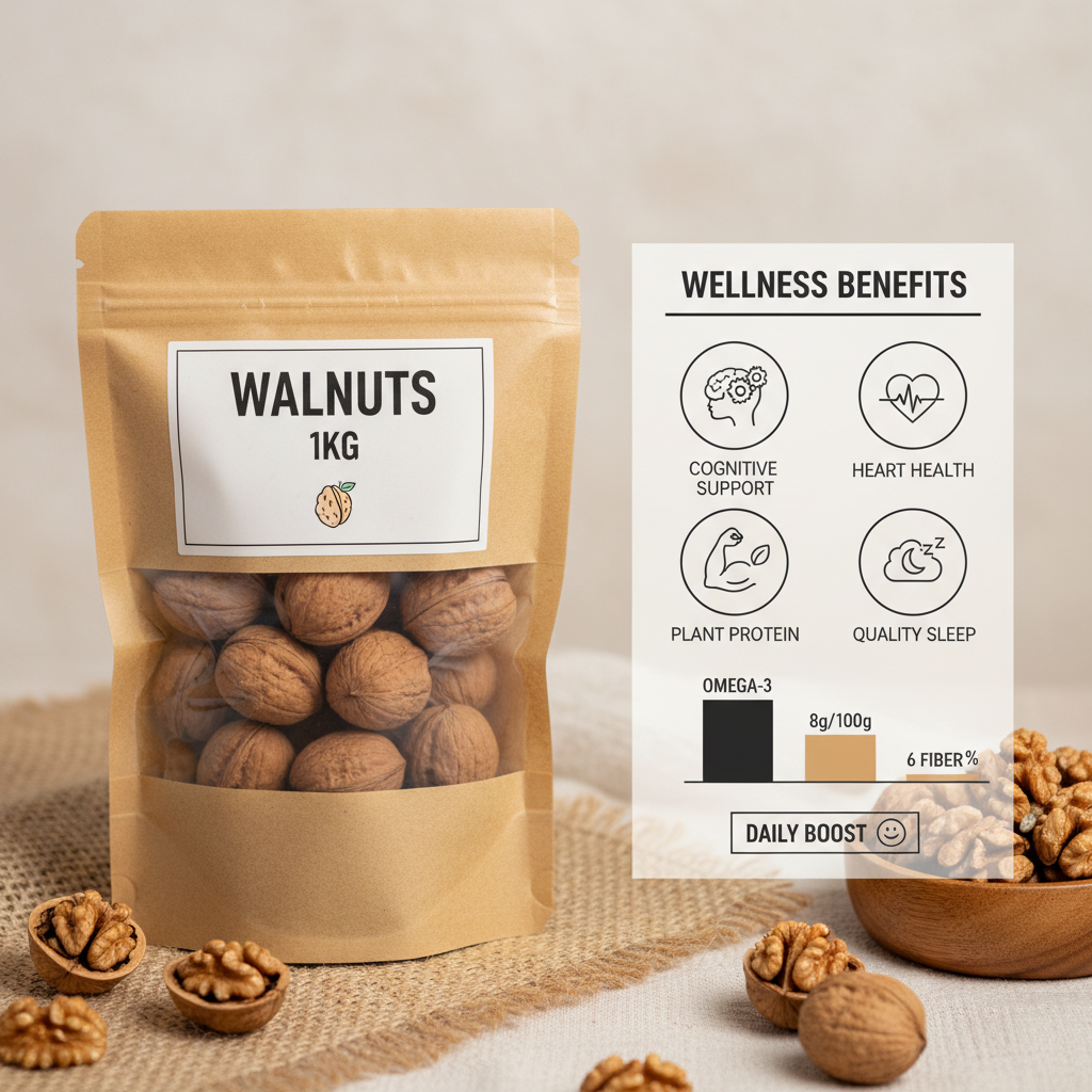 Premium Walnuts 1kg Quality Standards and Global Sourcing Guide