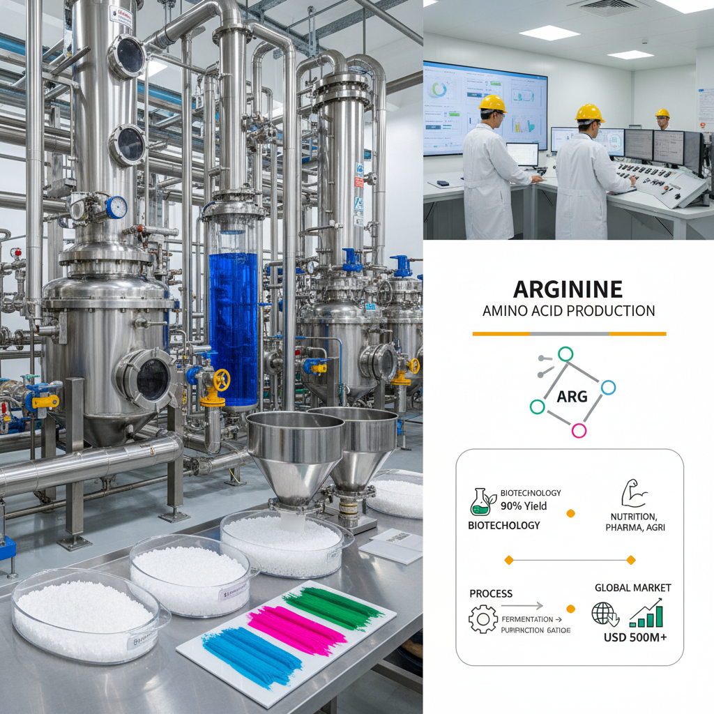 Industrial Applications and Benefits of arg amino acid