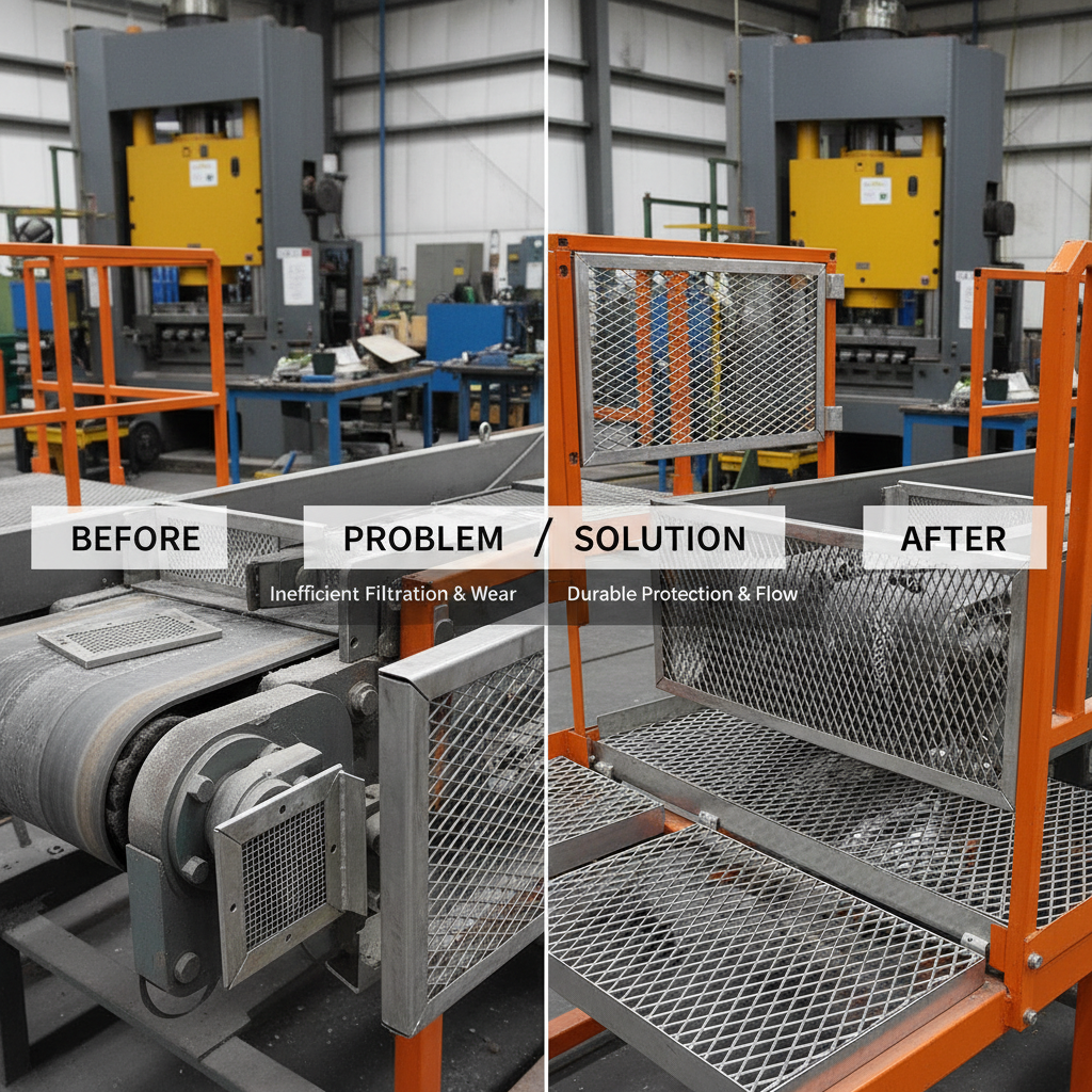 Industrial Strength and Versatility of Stainless Expanded Mesh