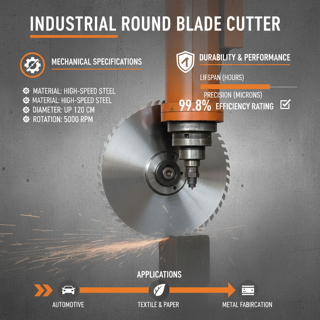 High Performance Industrial Round Blade Cutter Solutions