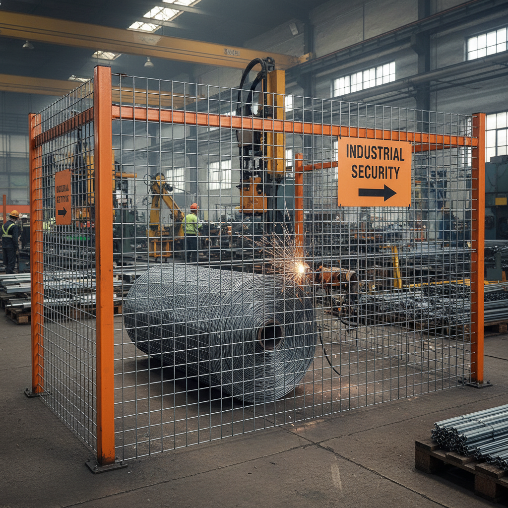 High Quality Industrial Wire Grid Fencing for Perimeter Security