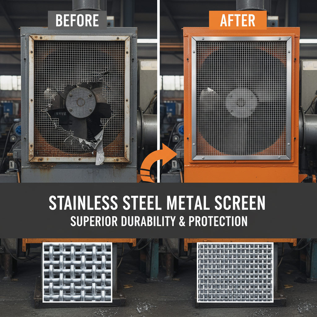 Industrial Efficiency with Stainless Steel Metal Screen Solutions