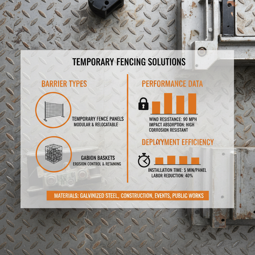 High Quality Durable Temporary Fencing Panels for Site Security