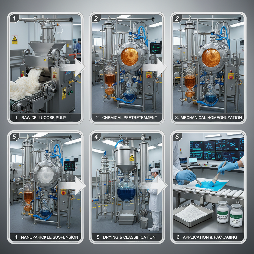 Industrial Applications and Benefits of cellulose nanoparticles