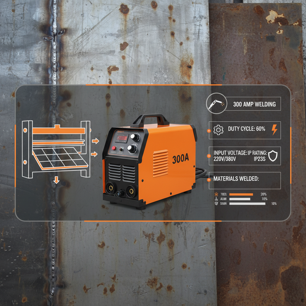 300 amp welding machine