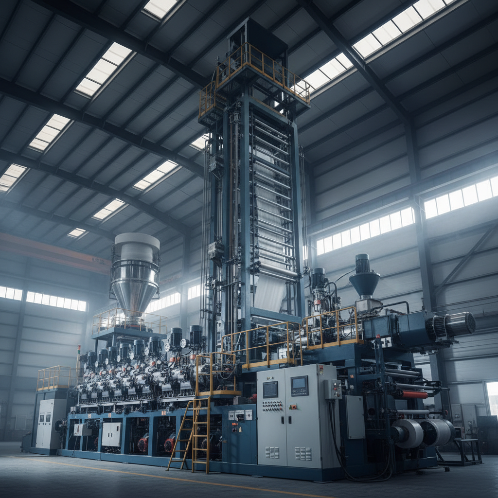 multilayer blown film machine