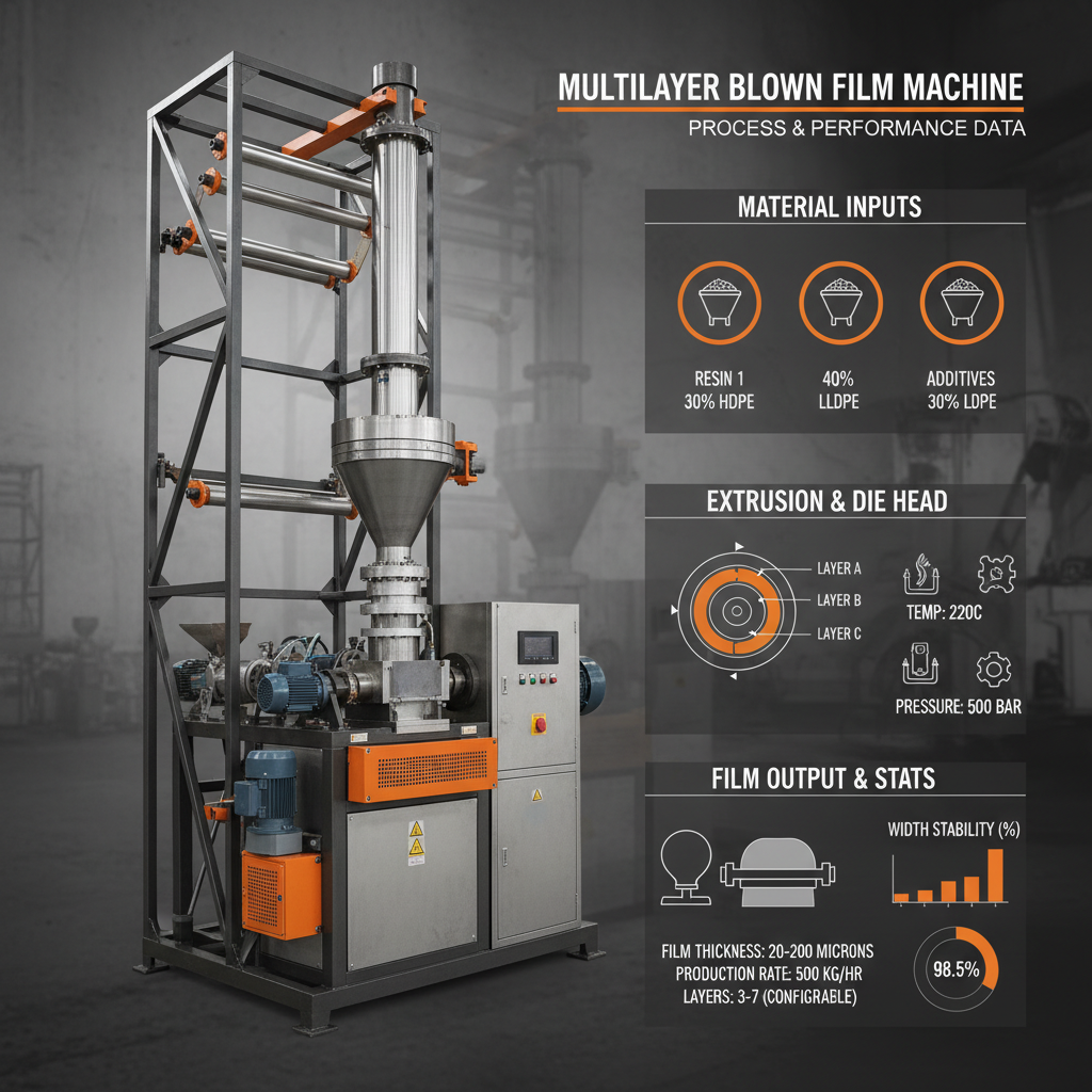 multilayer blown film machine