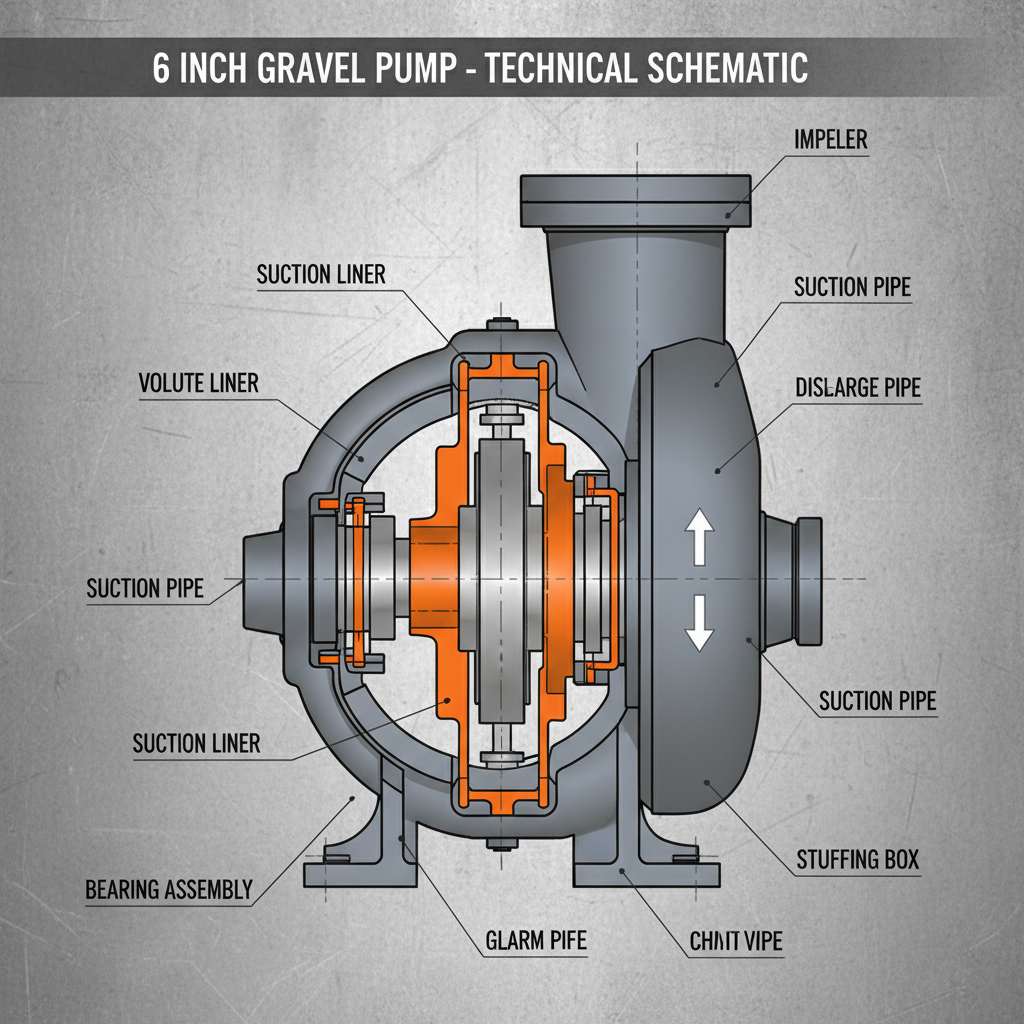 6 inch gravel pump