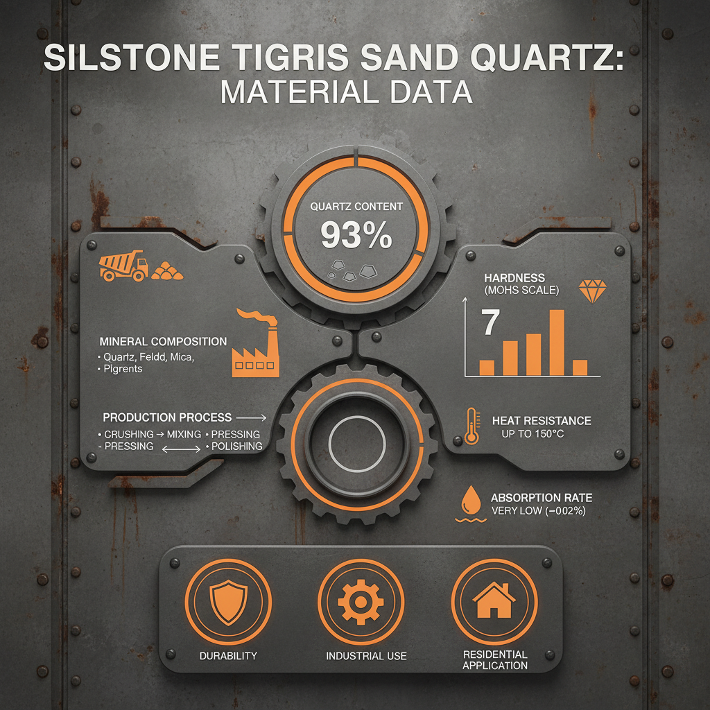 silestone tigris sand quartz
