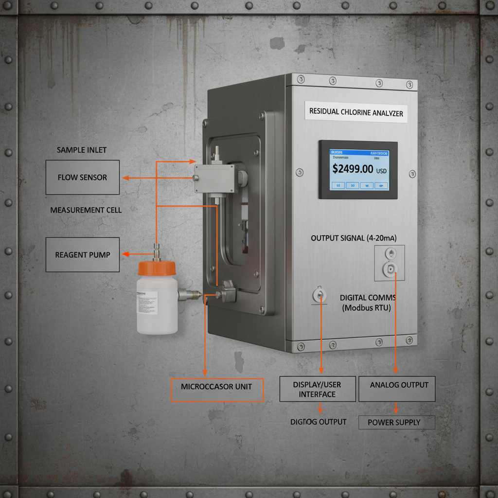 residual chlorine analyzer price