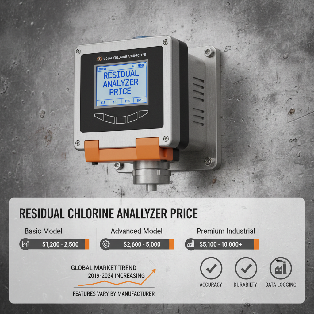 residual chlorine analyzer price