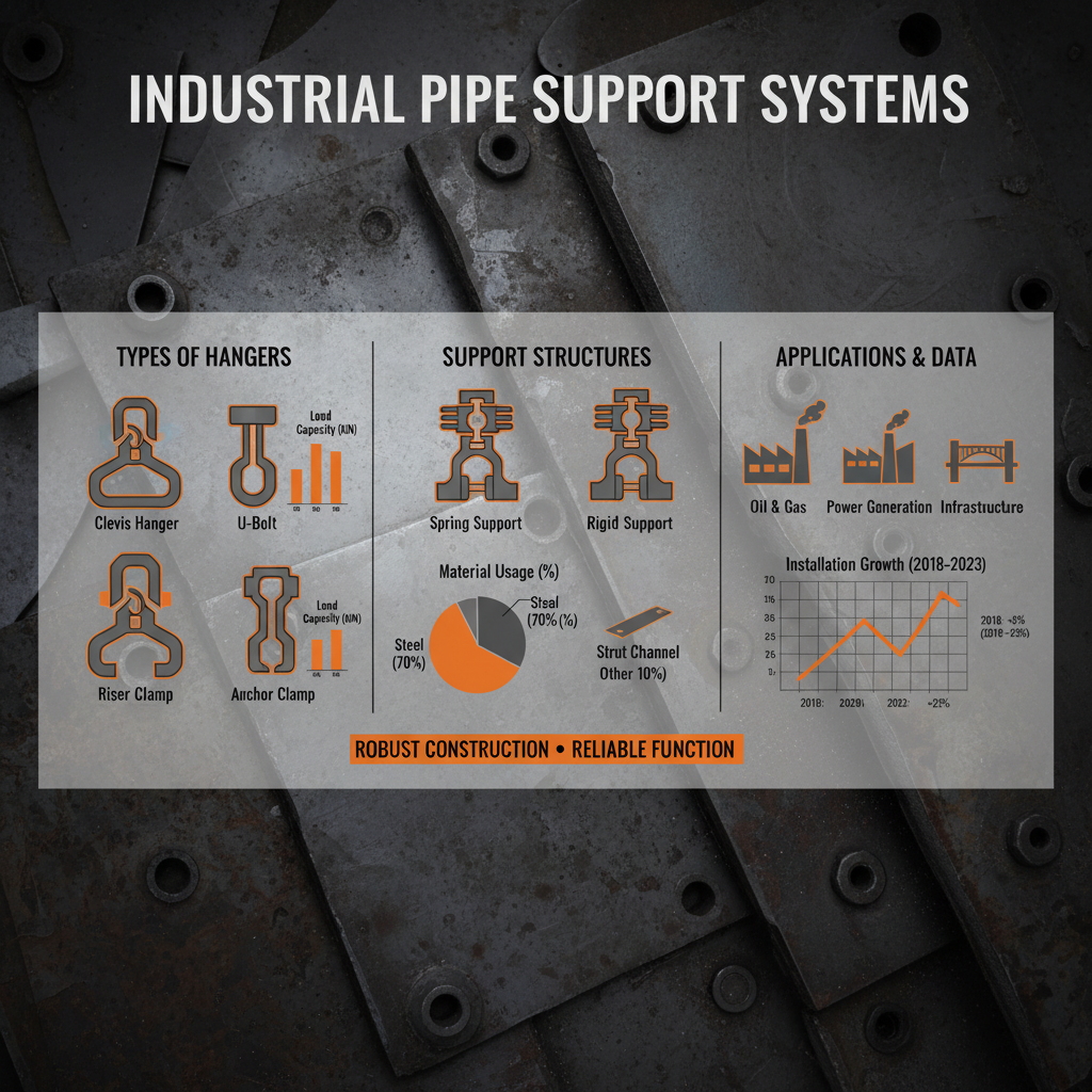 industrial pipe hangers and supports