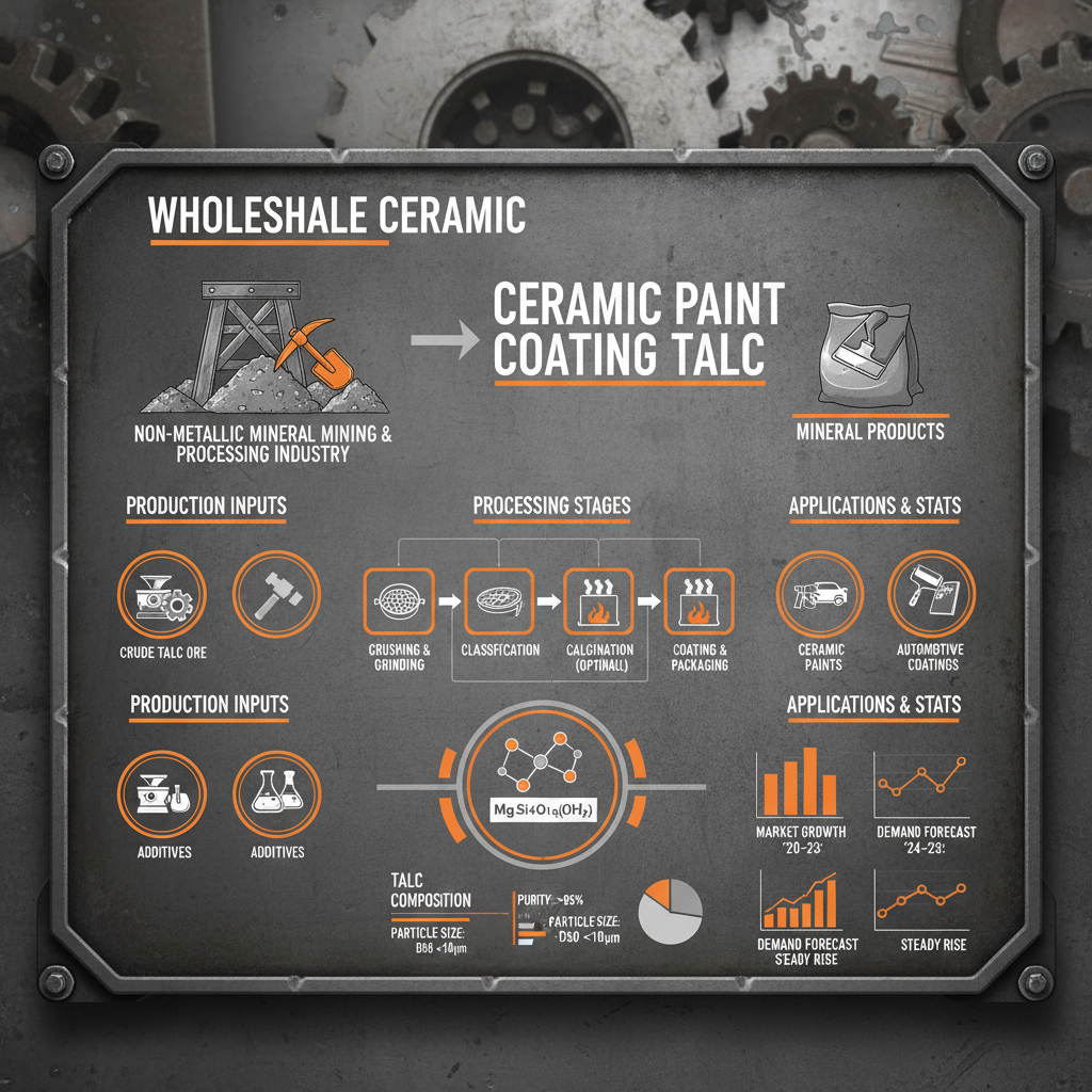 Wholesale ceramic Paint Coating Talc