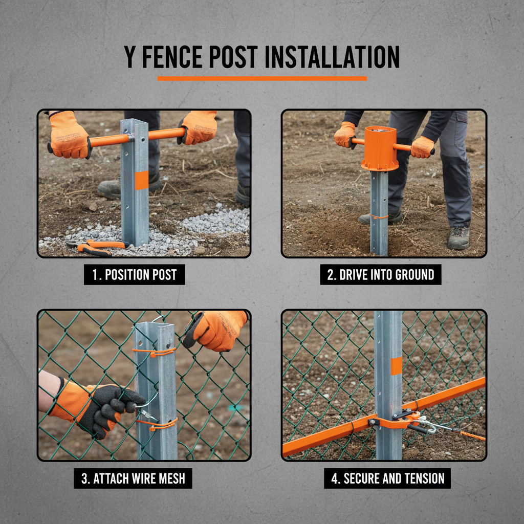 Y Fence Post