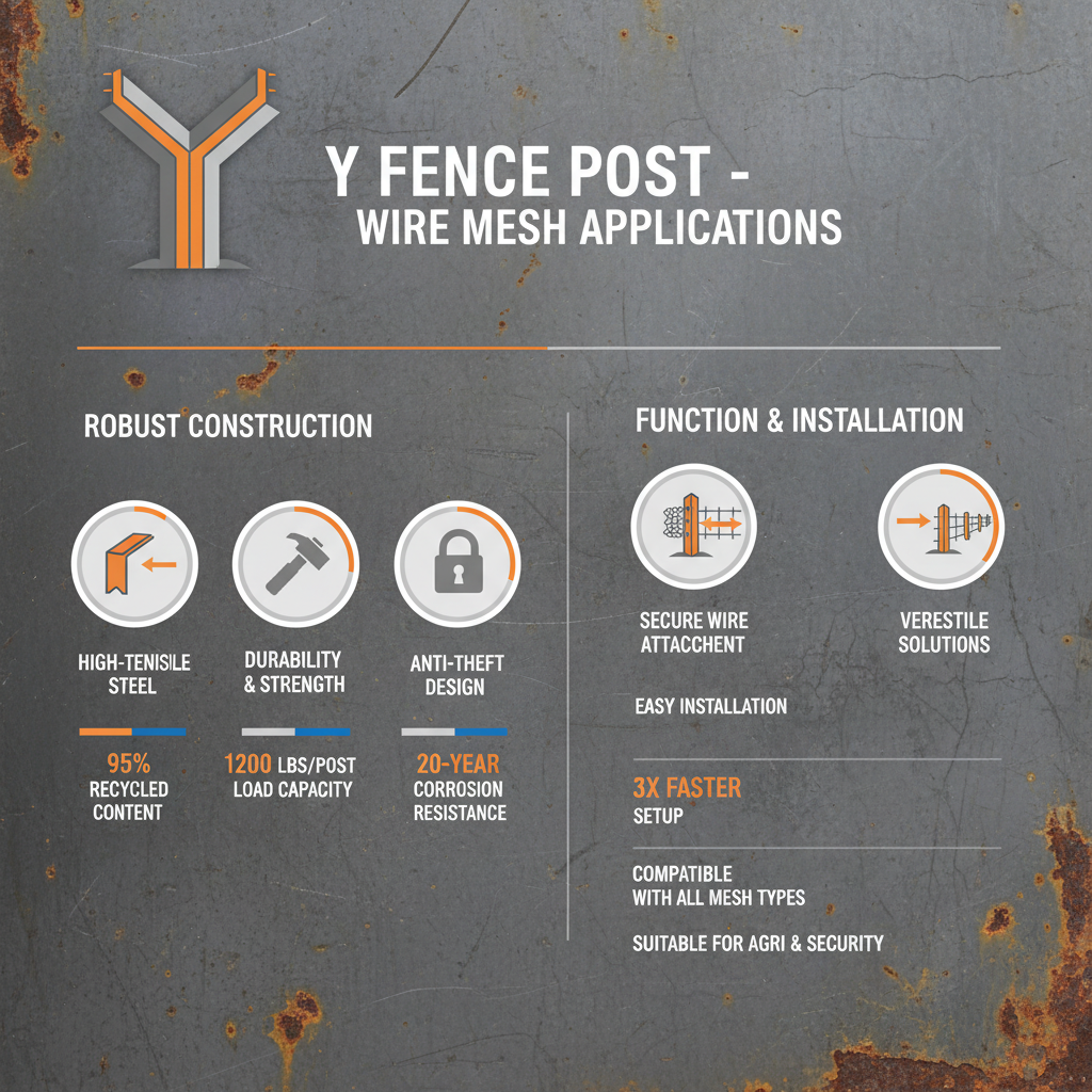 Y Fence Post