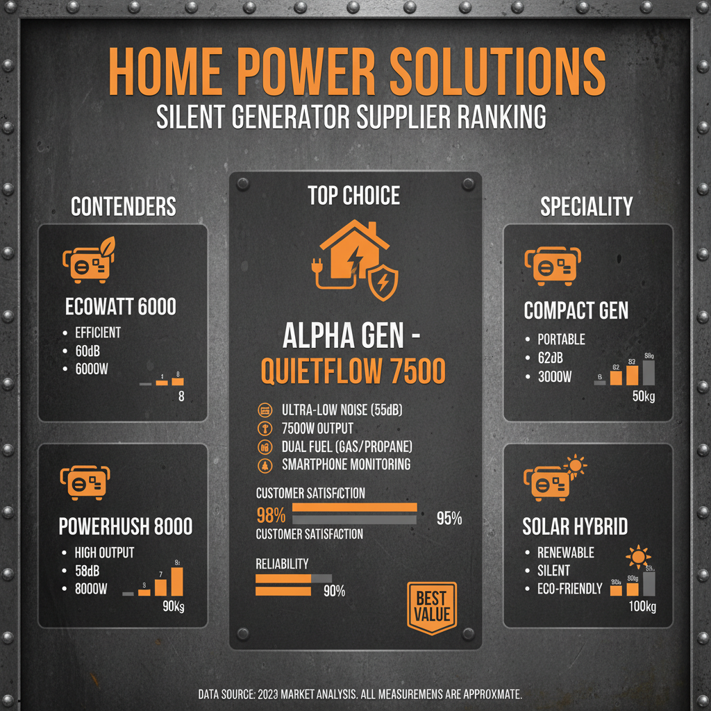 best silent generator for home Supplier