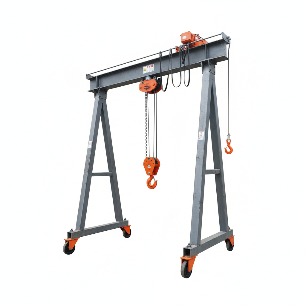 Industrial Power Moveable Gantry Crane