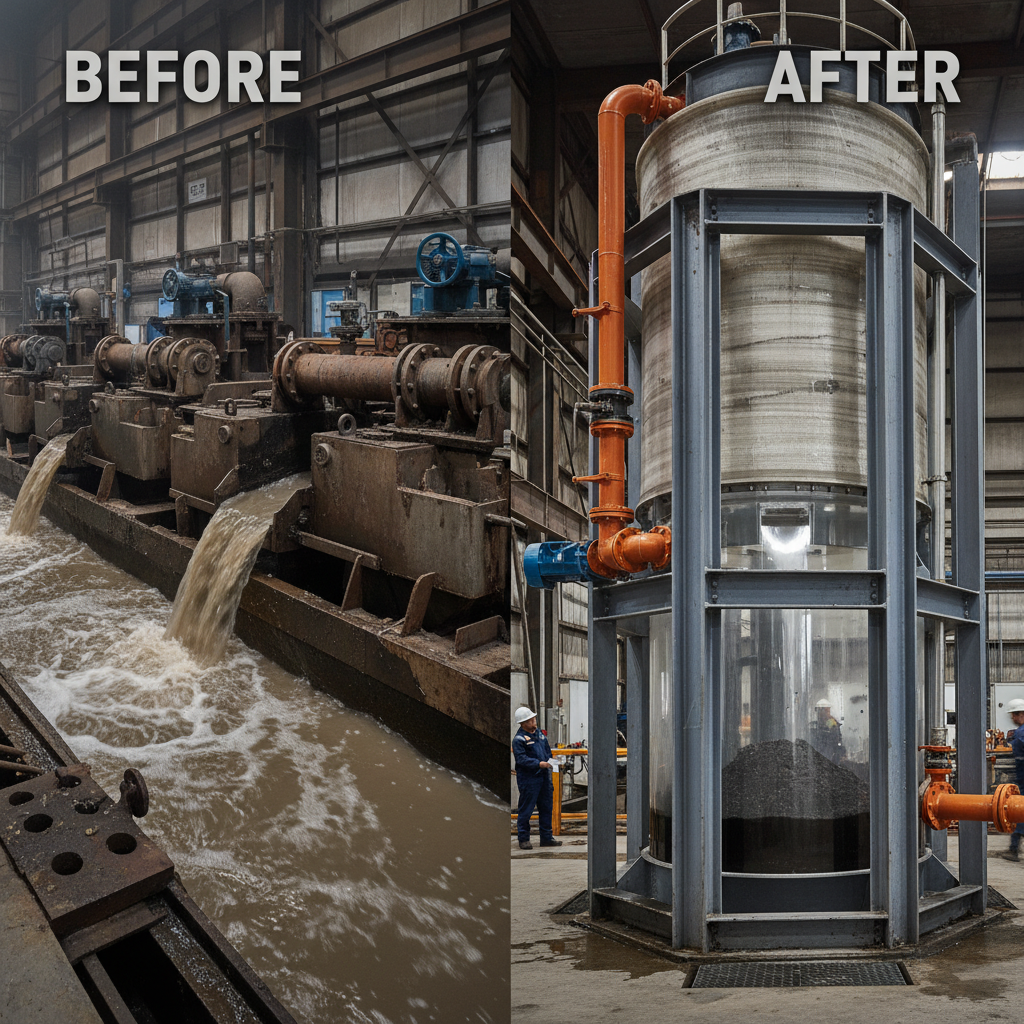 Industrial Fiberglass Settler for Efficient Water Treatment
