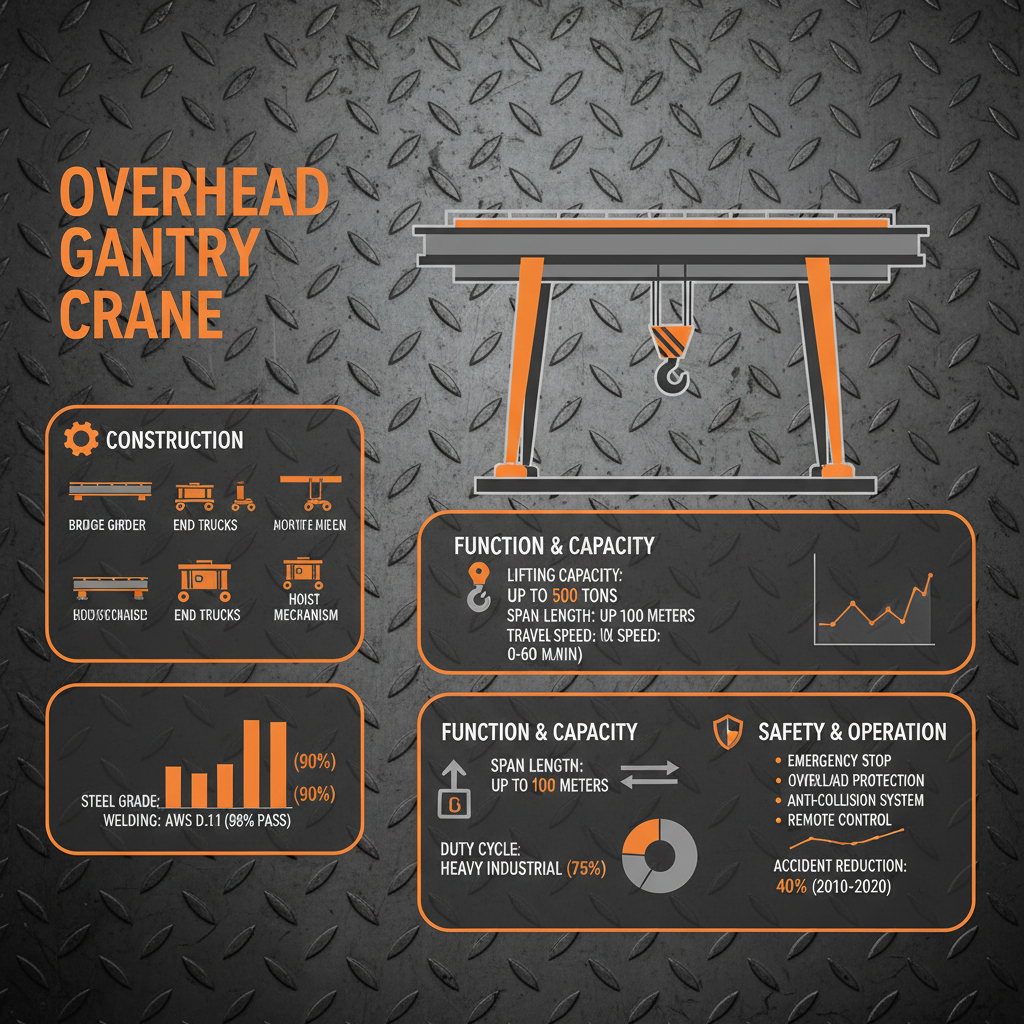 Industrial Efficiency with Over Head Gantry Crane Systems