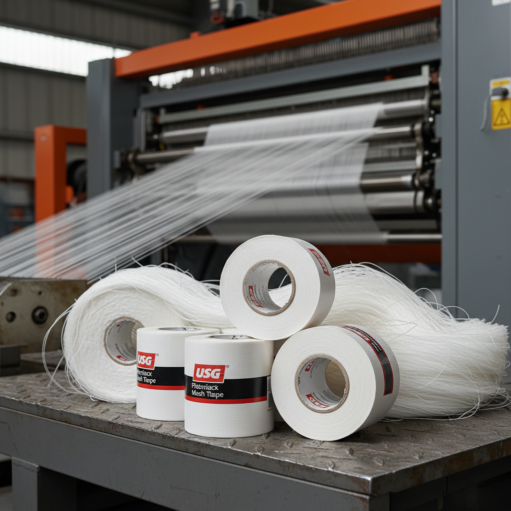 High Strength usg fiberglass mesh tape for Durable Walls