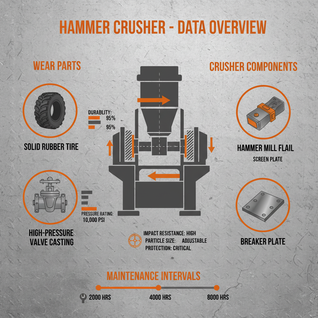 High Quality Hammer Crusher Parts for Industrial Mining Efficiency