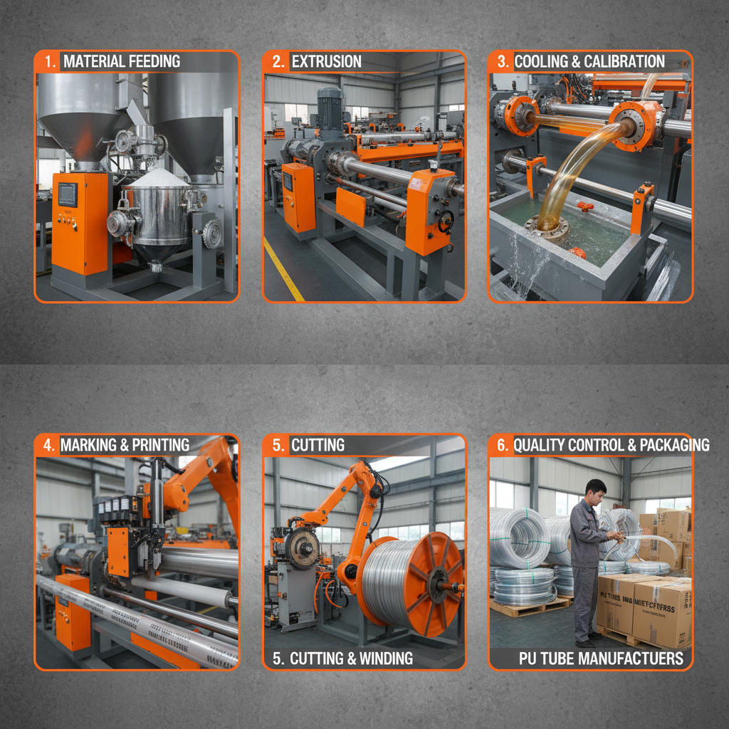 Leading pu tube manufacturers for Industrial Fluid Conveyance