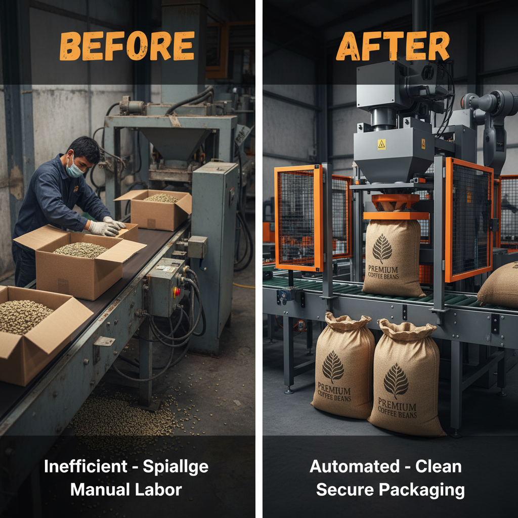 Premium Jute Bag for Coffee Bean Packaging and Logistics