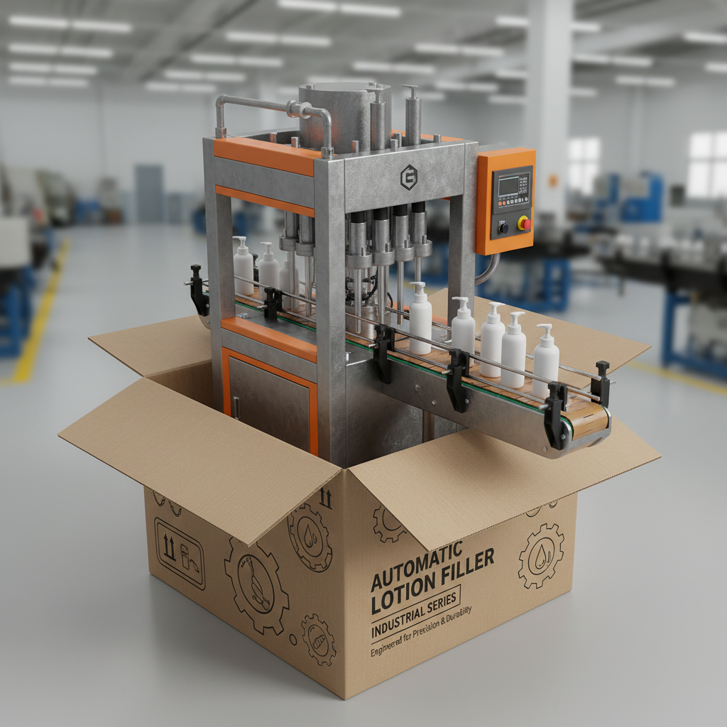 Precision Automatic Lotion Filling Systems