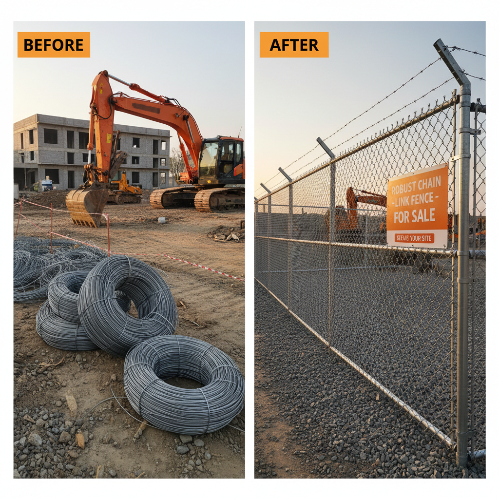 High Quality Industrial Chain Link Fence for Sale Online