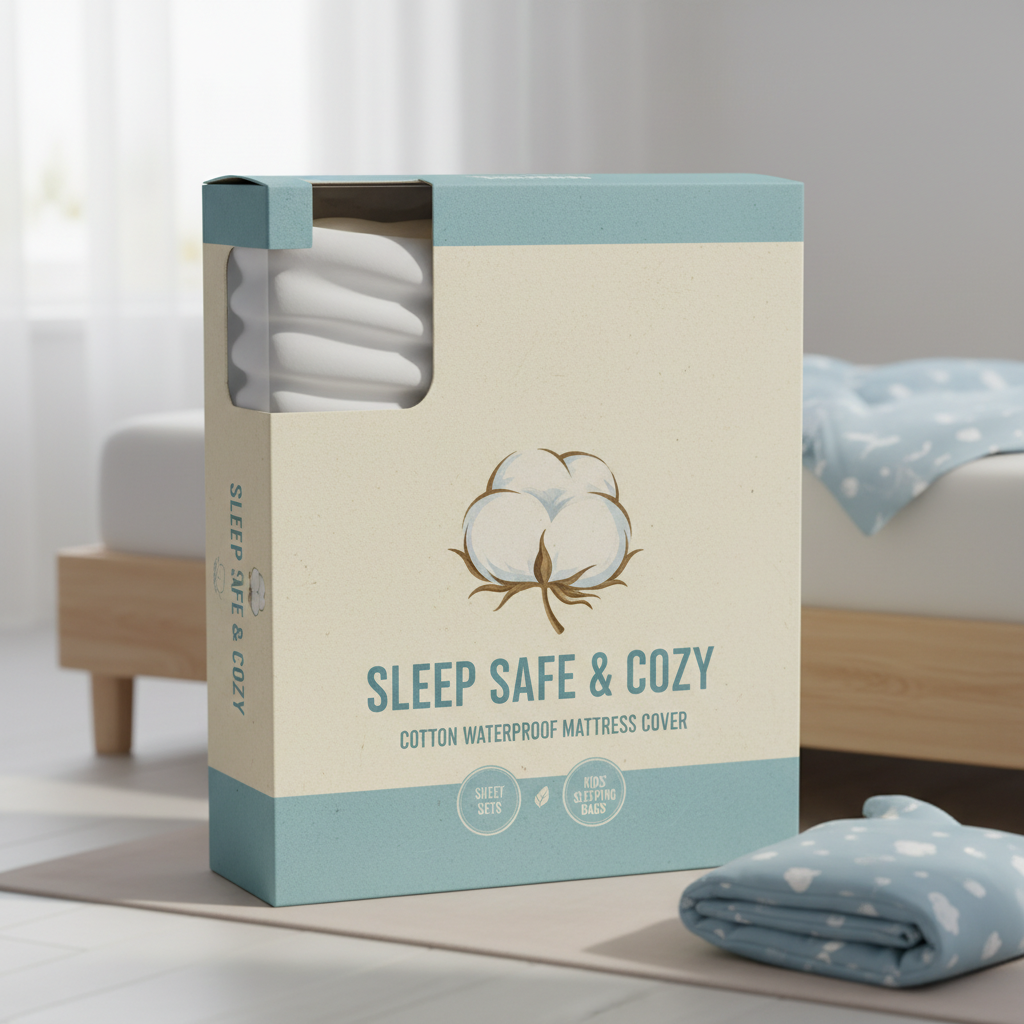 Premium Cotton Waterproof Mattress Cover for Better Sleep