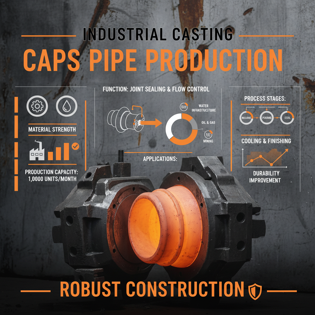 Industrial Caps Pipe Precision Casting and Sealing Solutions