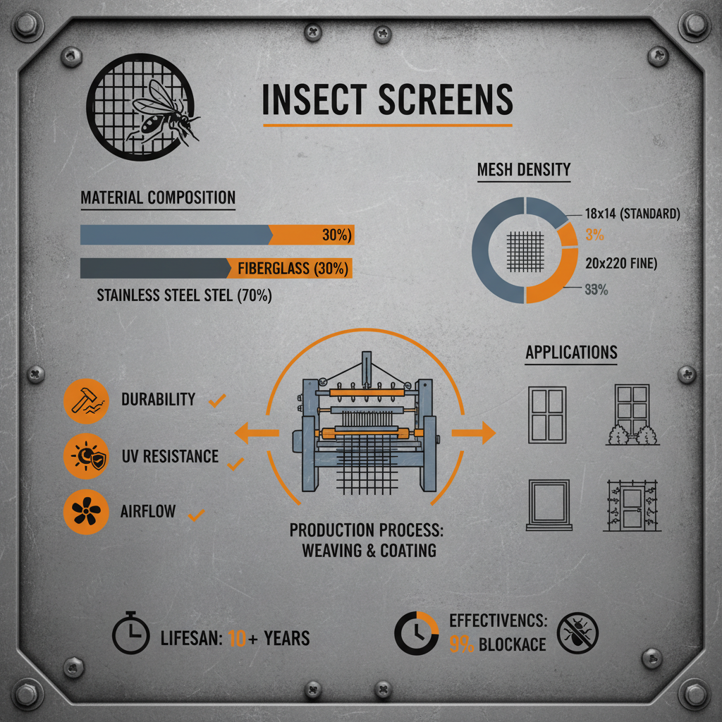 High Quality Net for Insects for Sustainable Agriculture