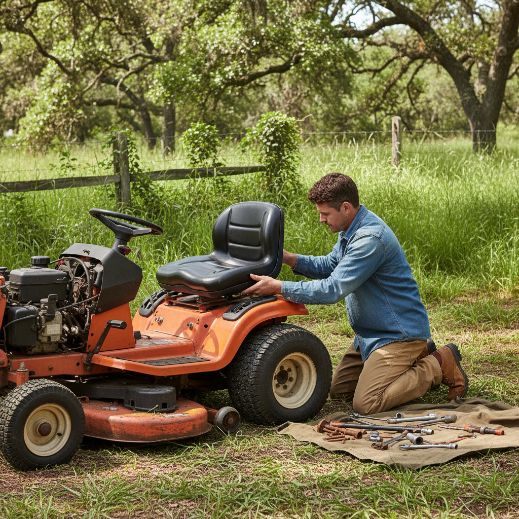 Precision Engineering Lawn Mower Seat Experts