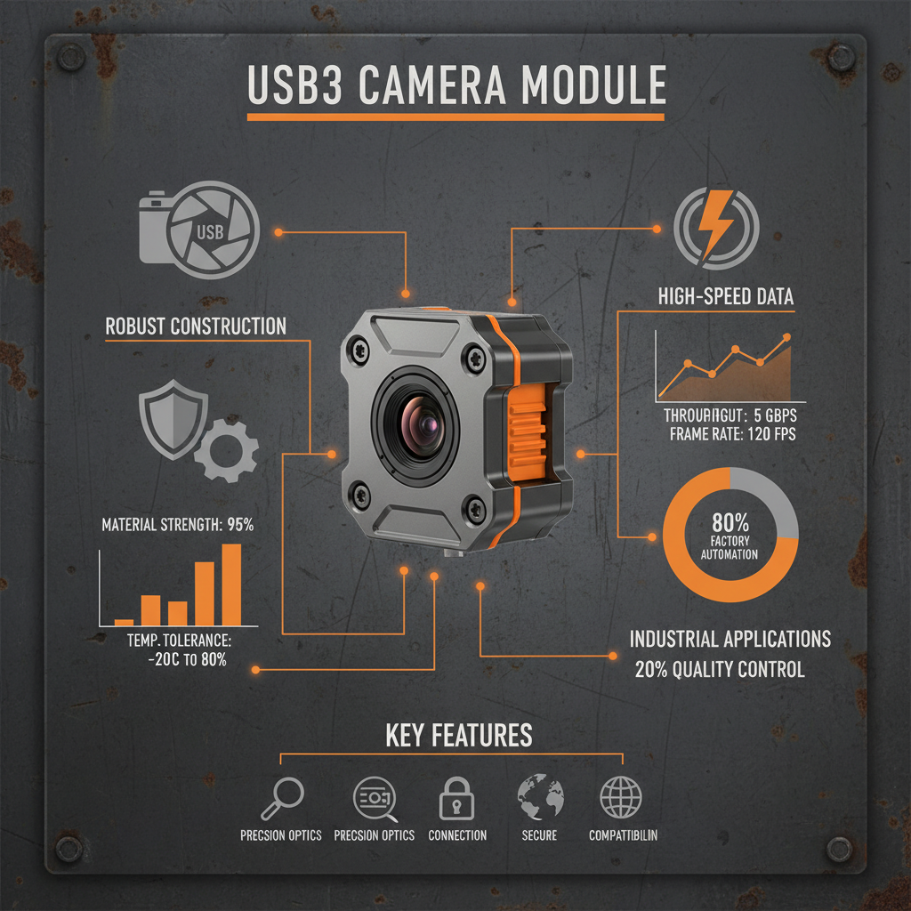 High Performance usb3 camera module for Industrial Imaging