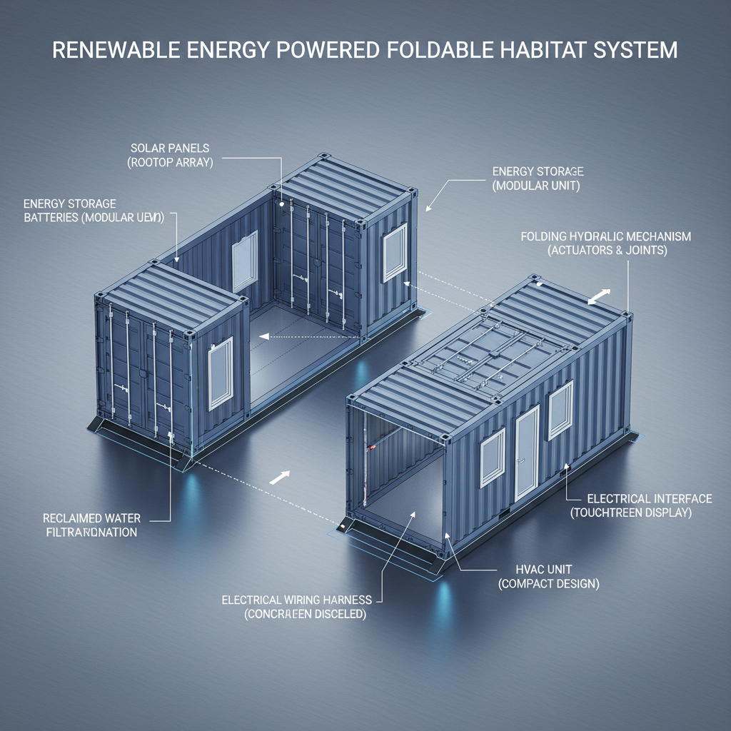 Architecting The Future of Modular Living with Foldable Container Homes