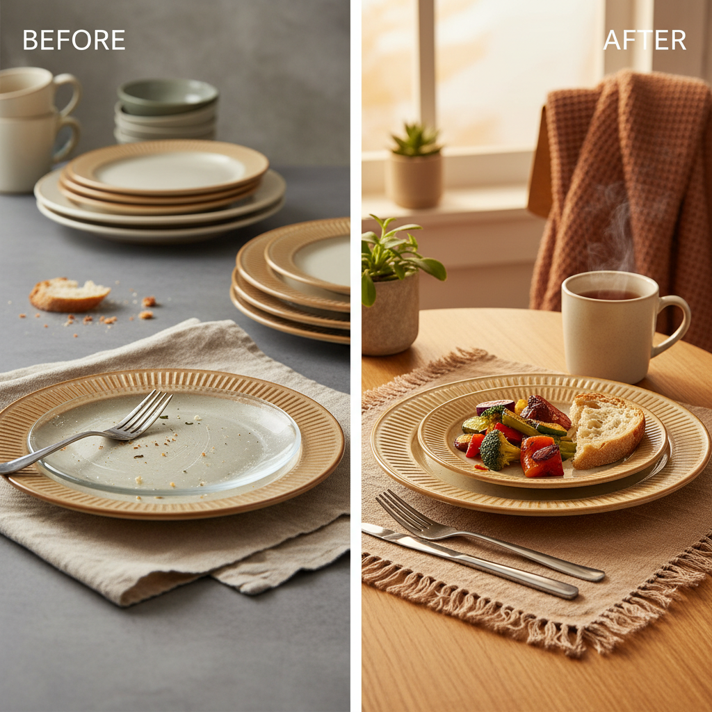 Premium Artistry Dinner Ceramic Plates