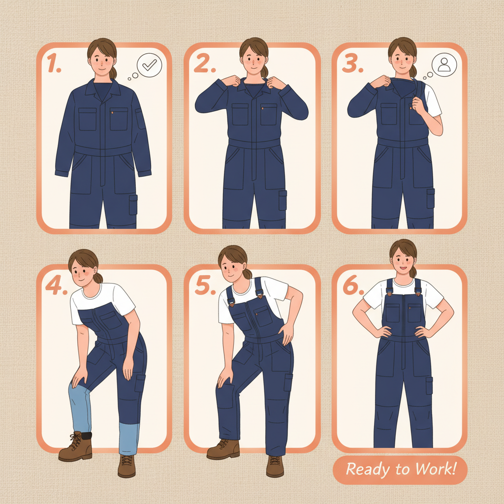 Premium Woven Work Coveralls Manufacturing