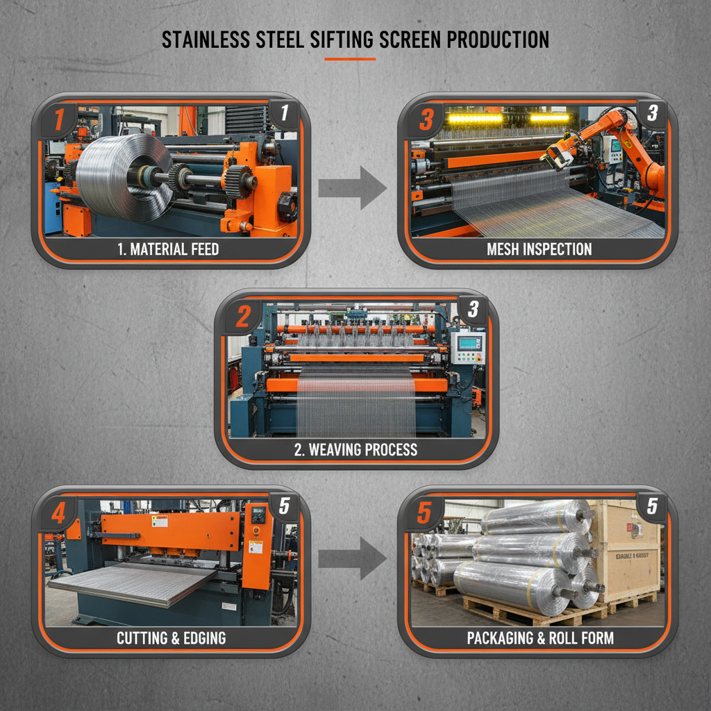 Precision Engineered Stainless Steel Sifting Screens