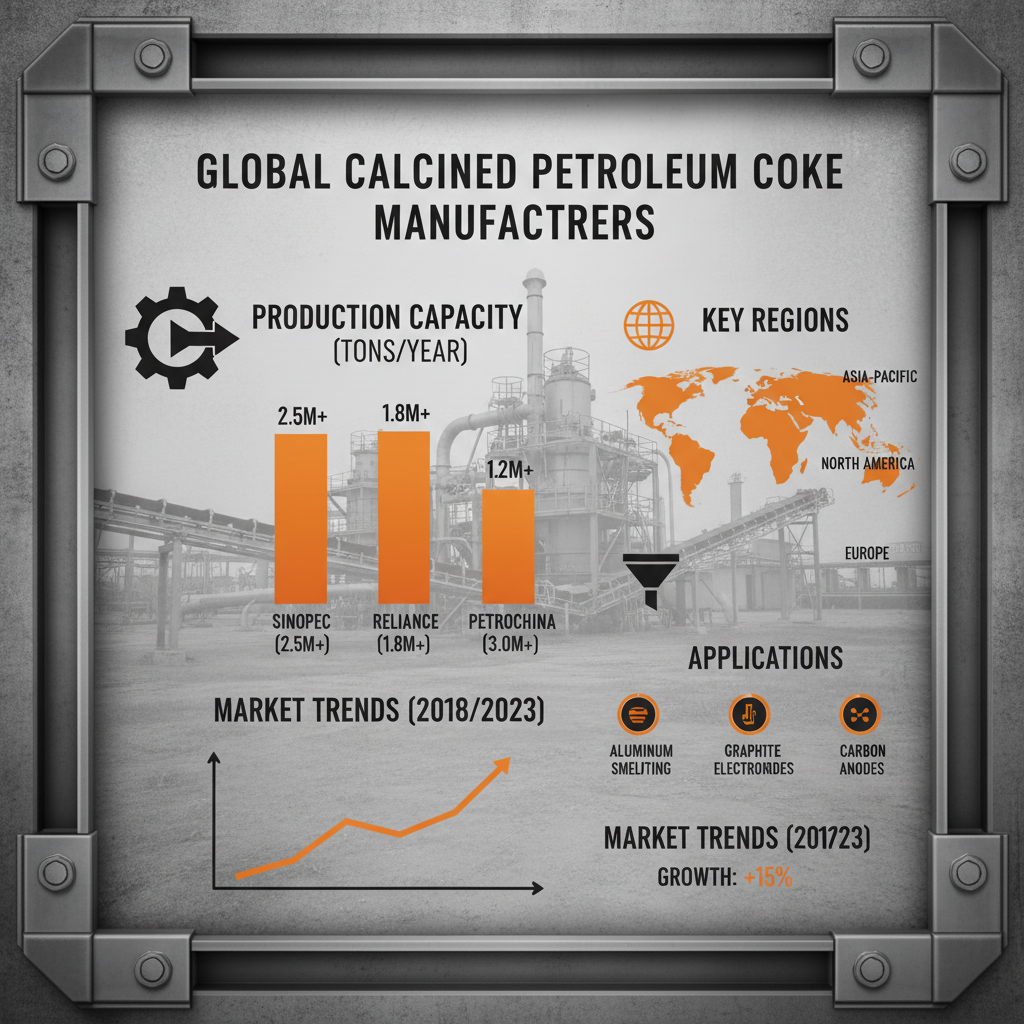 Top Global Calcined Petroleum Coke Manufacturers and Standards