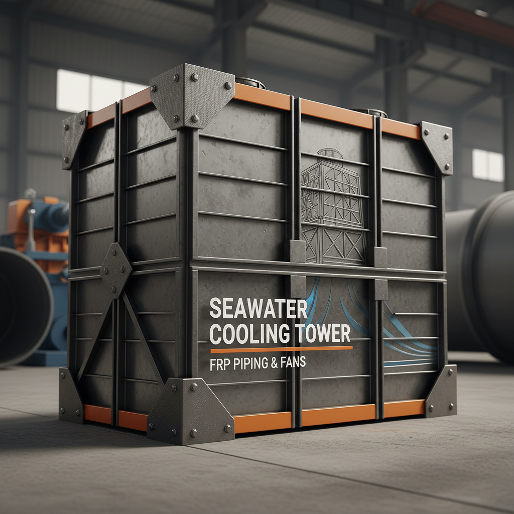 Advanced FRP Seawater Cooling Tower